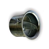 Cylinder spigot duct damper
