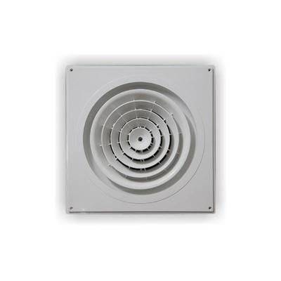 Plaque round outlet